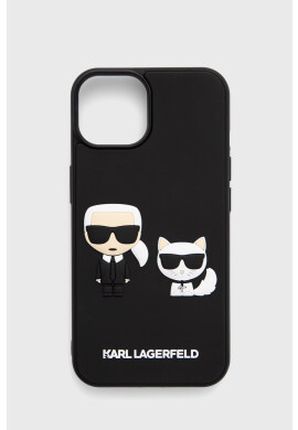 Karl Lagerfeld Кейс за телефон Iphone 14 61" в черно - Pepit.bg