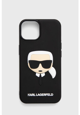 Karl Lagerfeld Кейс за телефон Iphone 14 61" в черно - Pepit.bg