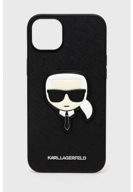 Karl Lagerfeld Кейс за телефон Iphone 14 Plus 67" в черно - Pepit.bg
