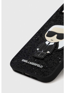 Karl Lagerfeld Кейс за телефон Iphone 14 Plus 67" в черно - Pepit.bg