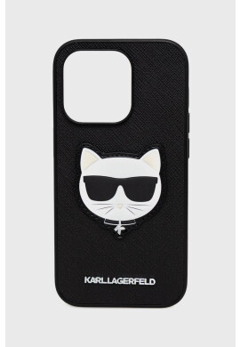 Karl Lagerfeld Кейс за телефон Iphone 14 Pro 61" в черно - Pepit.bg