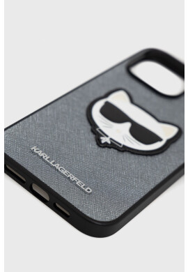 Karl Lagerfeld Кейс за телефон Iphone 14 Pro Max 67" в сребристо - Pepit.bg