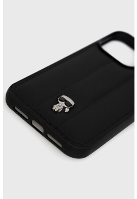 Karl Lagerfeld Кейс за телефон Iphone 14 Pro Max 67" в черно - Pepit.bg