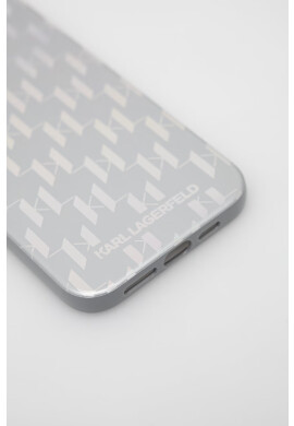 Karl Lagerfeld Кейс за телефон Iphone 14 Pro Max 67" в сребристо - Pepit.bg