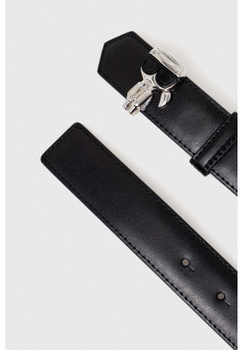 Karl Lagerfeld Колан дамски в черно - Pepit.bg