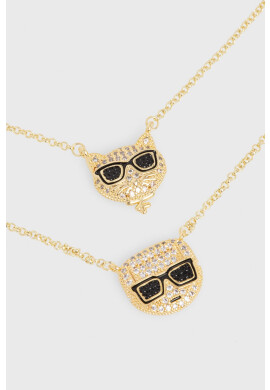 Karl Lagerfeld Колие в златисто - Pepit.bg