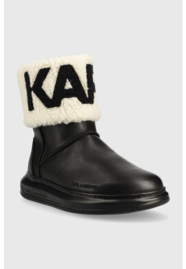 Karl Lagerfeld Кожени апрески KAPRI KOSI Kapri Kosi в черно KL44550 - Pepit.bg