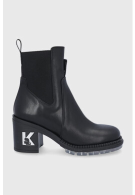 Karl Lagerfeld Кожени боти челси - Pepit.bg