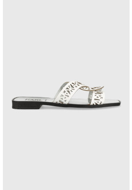 Karl Lagerfeld Кожени чехли SKOOT в бяло KL80429 - Pepit.bg