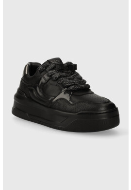 Karl Lagerfeld Кожени маратонки KREW MAX KC в черно KL63320 - Pepit.bg