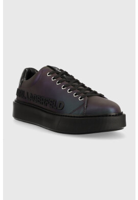 Karl Lagerfeld Кожени маратонки Maxi Kup - Pepit.bg