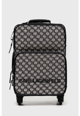 Karl Lagerfeld Куфар Monogram JKRD Trolley - Pepit.bg