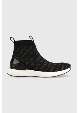 Karl Lagerfeld Маратонки Finesse в черно KL62144 - Pepit.bg