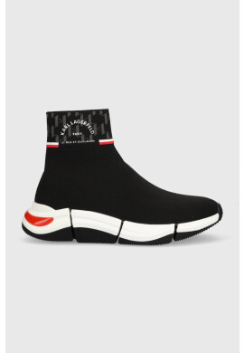 Karl Lagerfeld Маратонки Quadra в черно KL63246 - Pepit.bg