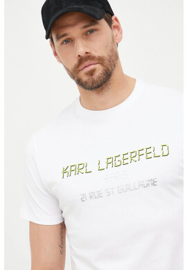 Karl Lagerfeld Памучна тениска - Pepit.bg