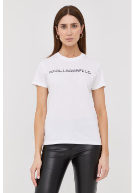 Karl Lagerfeld Памучна тениска - Pepit.bg