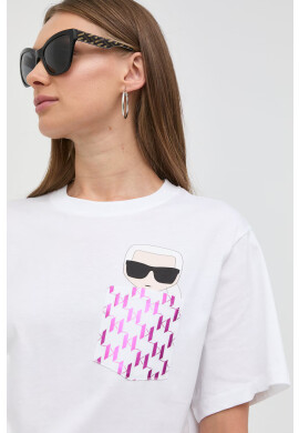 Karl Lagerfeld Памучна тениска - Pepit.bg