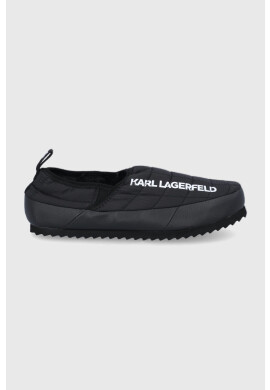 Karl Lagerfeld Пантофи Kookoon в черно - Pepit.bg