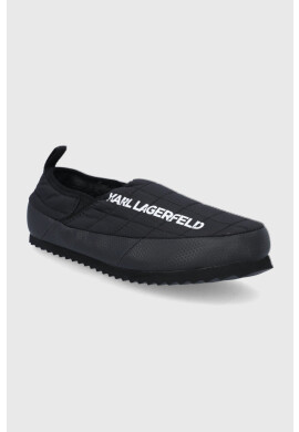 Karl Lagerfeld Пантофи Kookoon в черно - Pepit.bg