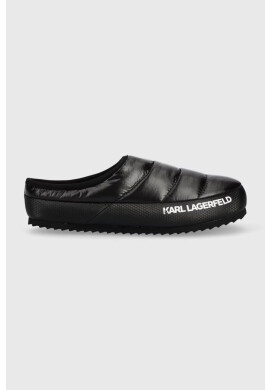 Karl Lagerfeld Пантофи Kookoon в черно - Pepit.bg