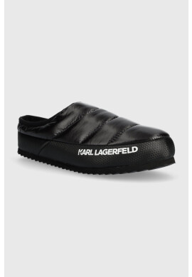 Karl Lagerfeld Пантофи Kookoon в черно - Pepit.bg