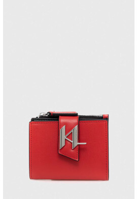 Karl Lagerfeld Портфейл в червено - Pepit.bg