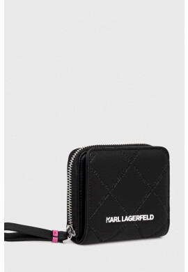 Karl Lagerfeld Портмоне дамски в черно - Pepit.bg