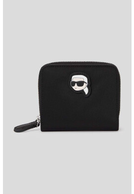 Karl Lagerfeld Портмоне дамски в черно - Pepit.bg