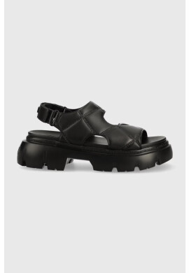 Karl Lagerfeld Сандали SUN TREKKA в черно с платформа KL83506 - Pepit.bg