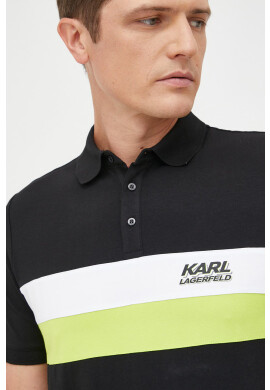 Karl Lagerfeld Тениска с яка - Pepit.bg