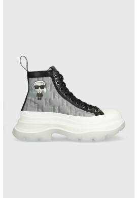 Karl Lagerfeld Високи кецове KL42959 LUNA в черно KL42959 - Pepit.bg