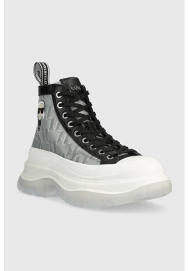 Karl Lagerfeld Високи кецове KL42959 LUNA в черно KL42959 - Pepit.bg