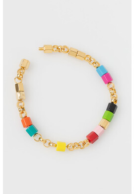 Kat Maconie Гривна Prism Stud Bead Anklet - Pepit.bg