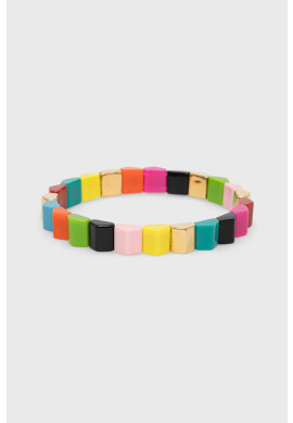 Kat Maconie Гривна Prism Stud Elasticated Bead Bracelet - Pepit.bg
