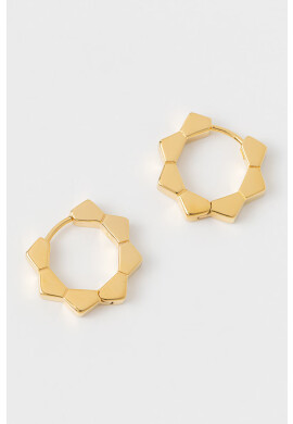 Kat Maconie Обици Prism Stud Huggie Hoop Earrings - Pepit.bg