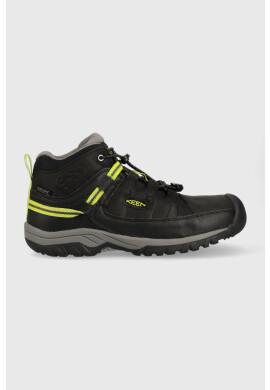 Keen Детски обувки Targhee Mid Wp в черно - Pepit.bg