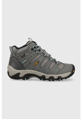 Keen Обувки Koven Mid WP в сиво - Pepit.bg
