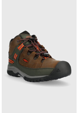Keen Обувки Targhee Mid Wp в кафяво - Pepit.bg