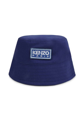 Kenzo kids Детска капела в тъмносиньо от памук - Pepit.bg