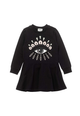 Kenzo kids Детска памучна рокля - Pepit.bg