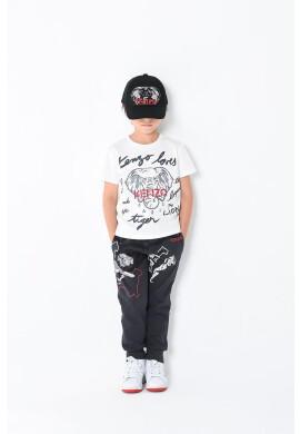 Kenzo kids Детска памучна тениска - Pepit.bg