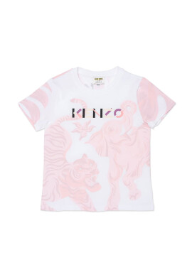 Kenzo kids Детска тениска в бяло - Pepit.bg