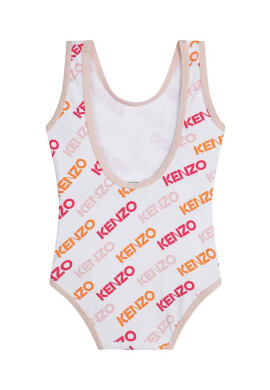 Kenzo kids Детски бански костюм в бяло - Pepit.bg