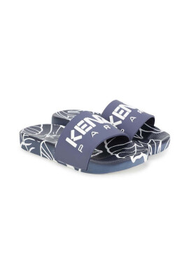 Kenzo kids Детски чехли в тъмносиньо - Pepit.bg