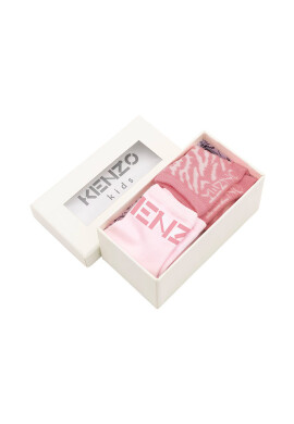 Kenzo kids Детски чорапи в розово - Pepit.bg
