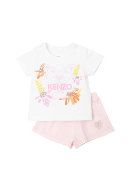 Kenzo kids Детски комплект в бяло - Pepit.bg