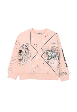 Kenzo kids Детски памучен суичър - Pepit.bg