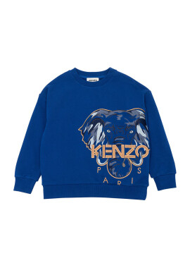 Kenzo kids Детски памучен суичър - Pepit.bg