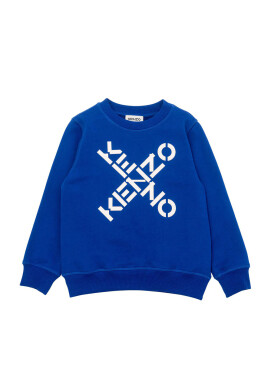 Kenzo kids Детски памучен суичър - Pepit.bg