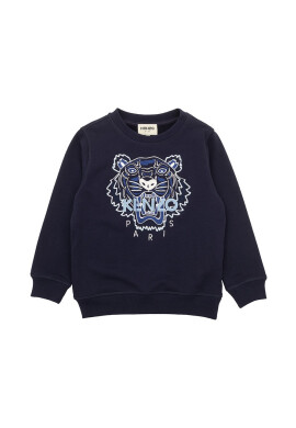 Kenzo kids Детски памучен суичър - Pepit.bg